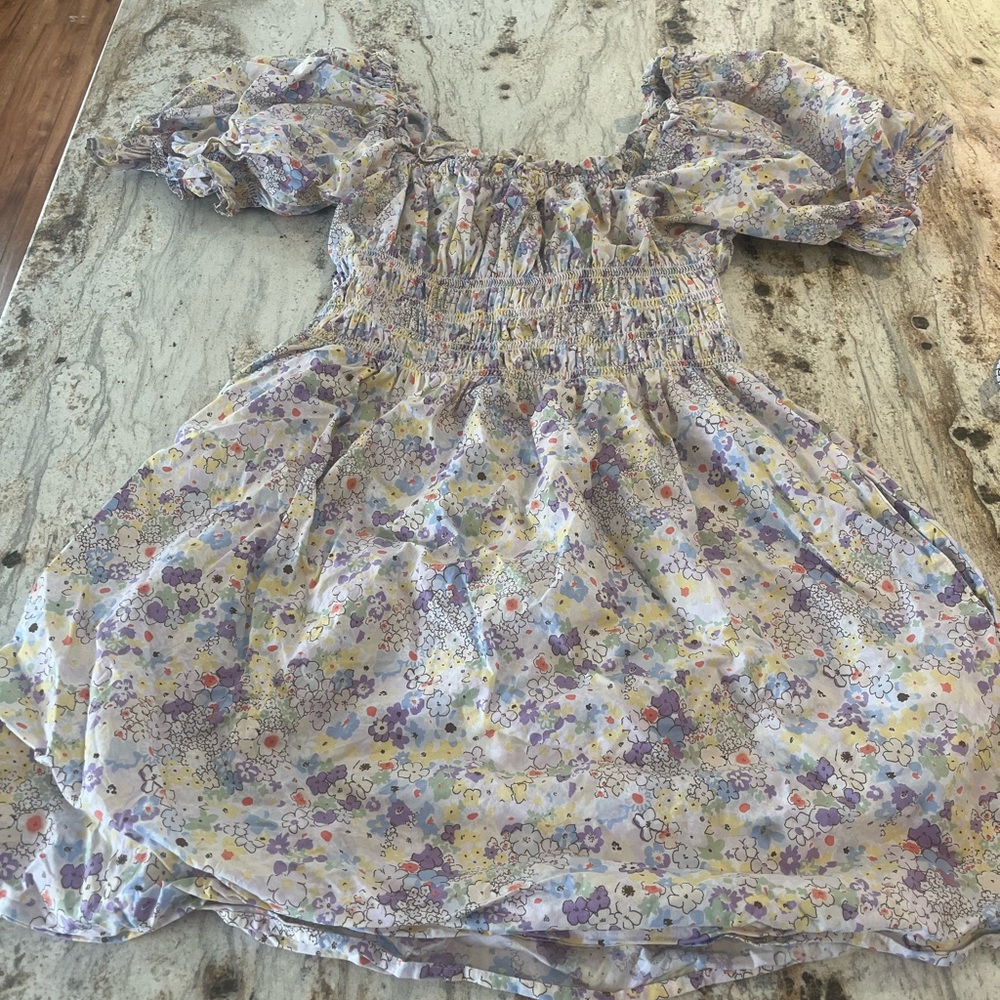 Floral Levi’s mini dress